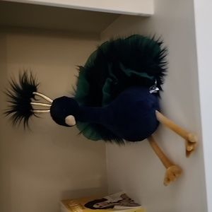 Jellycat Retired Electra Plume peacock